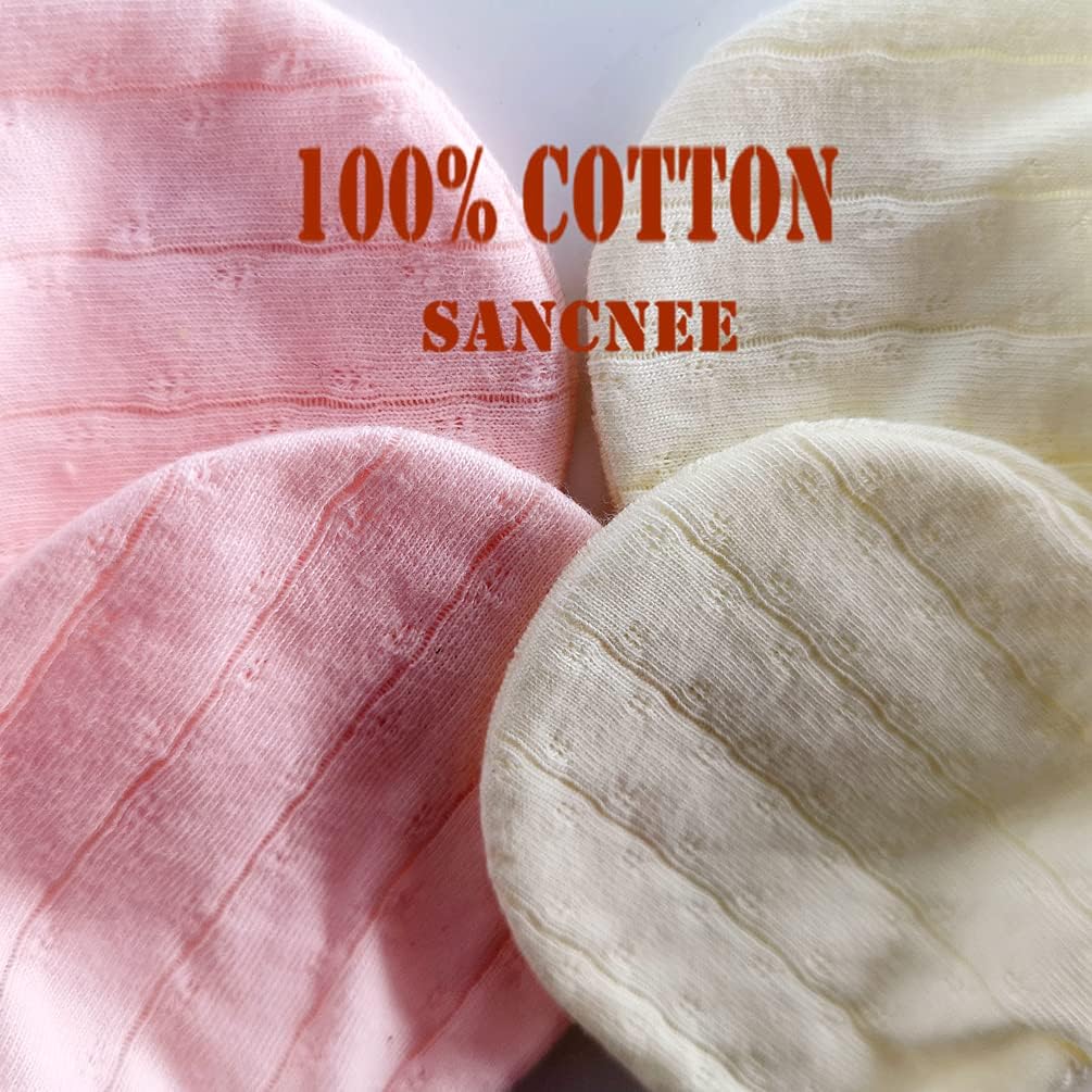 4Pairs Baby Mittens Newborn Set - No-Scratch, Breathable Baby Gloves for Boys Girls (0-6 Months) - Image 3